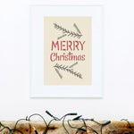 Merry Christmas Craft Stencil