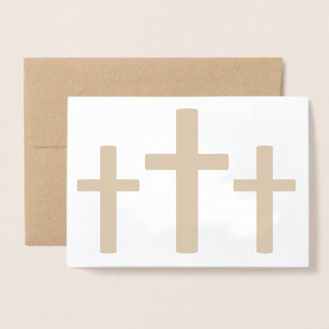 Easter Crosses Wall Stencil