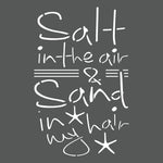 Salt in the Air Wall Stencil