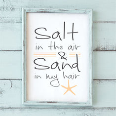 Salt in the Air Stencil