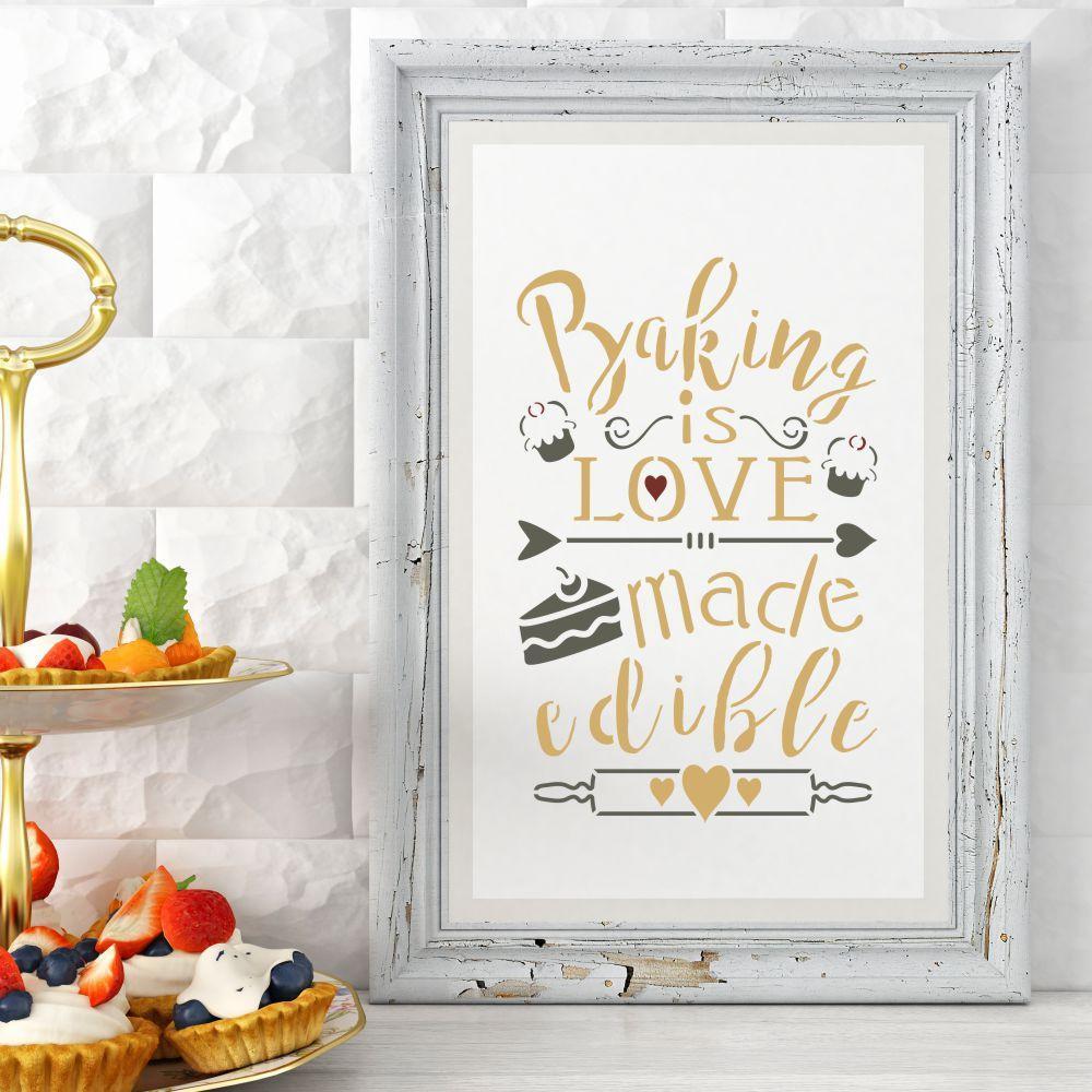 I Love Baking Sign