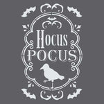 Hocus Pocus Halloween Stencil