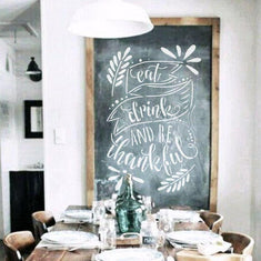 Eat Drink and Be Thankful Stencil