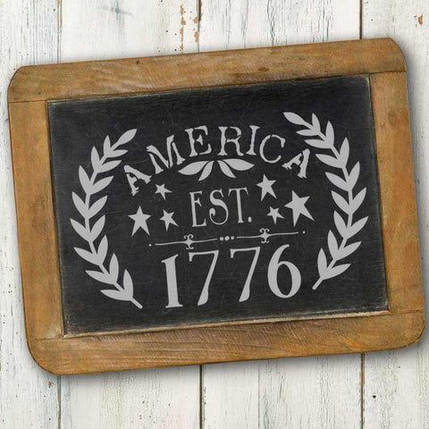 Independence Day Decorations - 4th of July Decor - Independence Day St –  StencilsLAB Wall Stencils