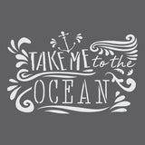 Take Me to the Ocean Expression Stencil