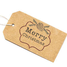 Christmas Greenery Gift Wrap Stencil Set