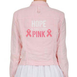 Hope is the New Pink Craft Stencil On Shirt