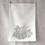 Fall Harvest Craft Stencil On Towel