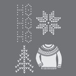 Scandinavian Christmas Craft Stencil