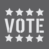Vote Voting Craft Stencil