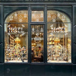 Vintage Ornaments Window Stencil
