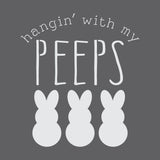 Hangin' With My Peeps Stencil
