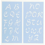 Airfoil Letter & Number Stencil Set