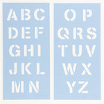 Arial Letter & Number Stencil Set