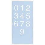 Helvetica Letter & Number Stencil Set