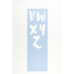 Dahling Letter Stencil Set V-Z