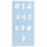 Dahling Letter & Number Stencil Set 0-9