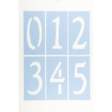 Rustic Number Stencil Set