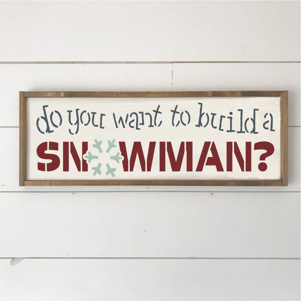 Do You Want To Build A Snowman - Print At Home Wall Art – A Little