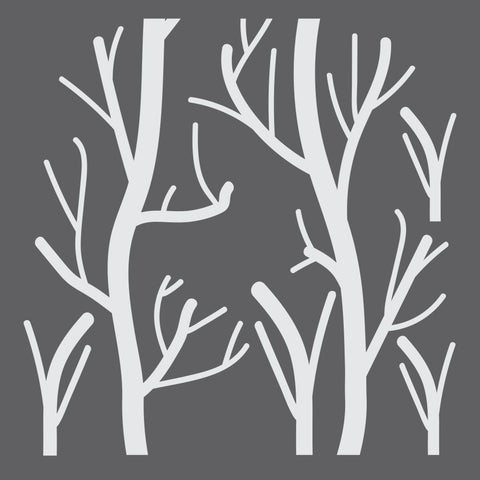 Tree Branches Stencil