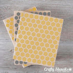 Honeycomb Mini Craft Stencil