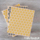Honeycomb Mini Craft Stencil