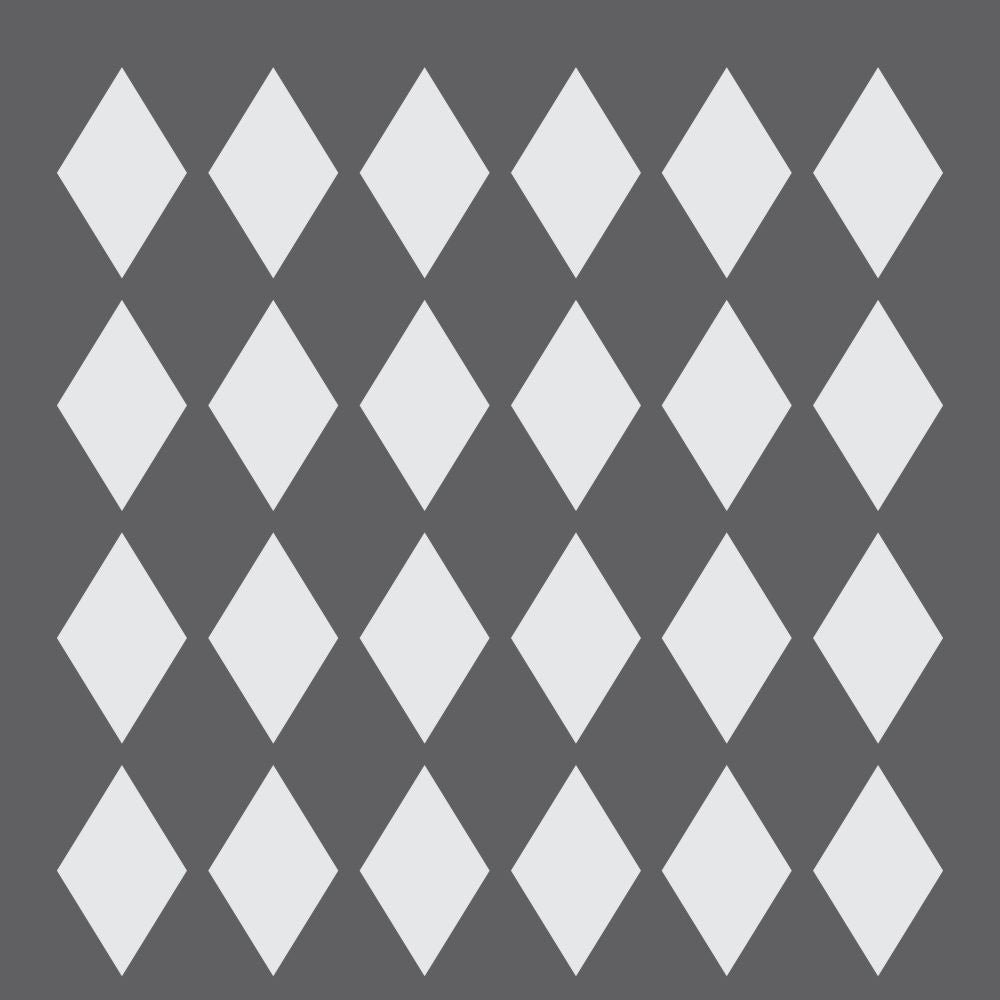 Harlequin Pattern Stencil