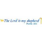 The Lord is My Shepherd Stencil