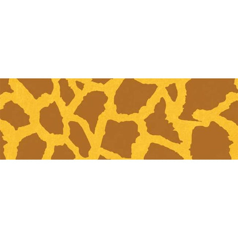 Giraffe Print Border Wall Stencil