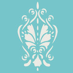 Island Motif Accent Stencil