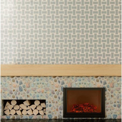 Morris Weave Wall Painting Stencil