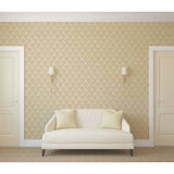 Palermo Damask Wall Painting Stencil Allover Stencils