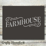Farmhouse Chalk Board Style Stencils