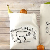Farmer's Market Craft Stencils Tote Bag