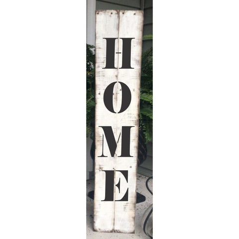 Home Vertical Porch Stencil. Make your own porch sign today!