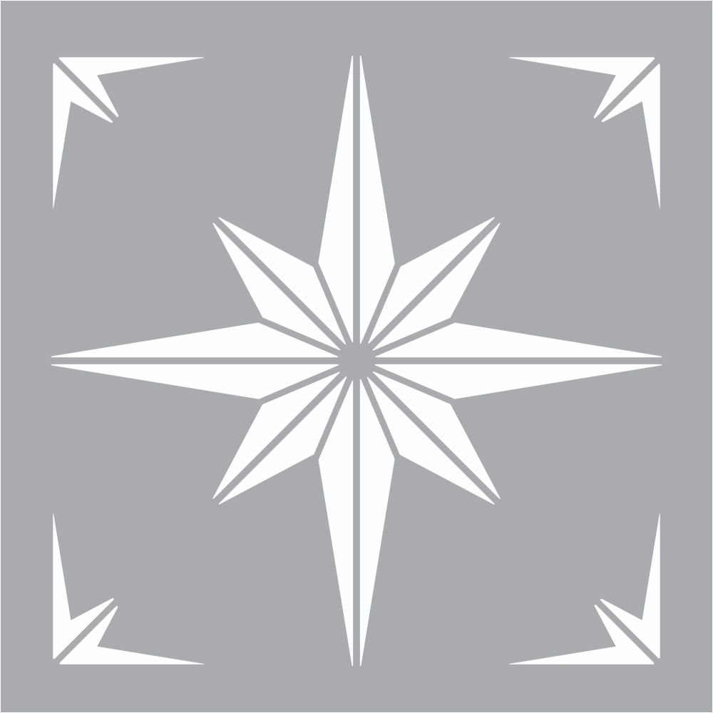 9162 - star of wonder stencil