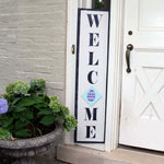 12 Month Welcome Vertical Porch Stencil Kit. Make one sign for all of your holidays!