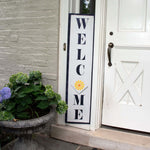 Buy our 12 Month Welcome Vertical Porch Stencil Kit and make one sign for all of your holidays!
