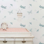 Whimsical Critters Wall Stencil