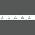 Sail Away Border Wall Stencil