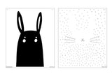 Mix and Match Animal V - Rabbit Stencil by Victoria Borges - Overlays