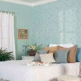 Scroll Wall Painting Stencil Bedroom
