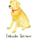 Dog Stencil, Labrador Retriever Mini Stencil