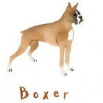 Boxer Dog Mini Stencil