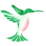 Hummingbird 2 Stencil